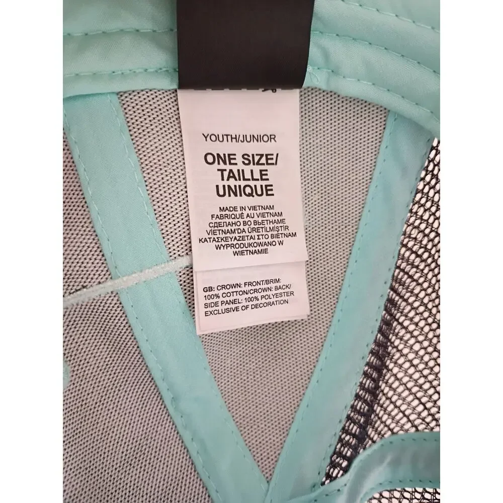The North Face Hat Cap Youth Girls Boys Teal Kids